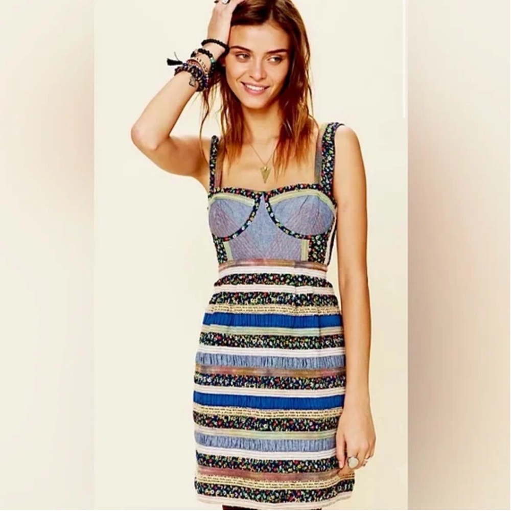 Vintage Free People Garden Party Dress